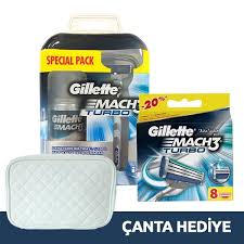 Gillette Mach3 Turbo Makina 10 Yedek Baslik Tiras Jeli Canta Hediye Sadece 57 90tl Http Www Happy Com Tr Gillette Ma Hediyeler Jelsa Canta
