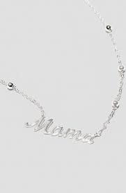 Argento Vivo Sterling Silver Argento Vivo Mama Pendant Necklace Nordstrom