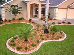 Bordures De Jardin De Forme Irreguliere Front Yard Garden Design Low Maintenance Landscaping Front Yard Easy Landscaping