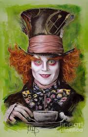 The mad hatter is an incredibly compelling character for a lot of reasons, not the least of which is his remarkable attire. Johnny Depp As Mad Hatter Art Print By Melanie D