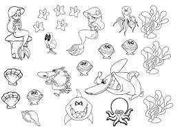 Zig And Sharko Coloring Pages Hyena Shark Mermaid Marina Free Colorir Festa