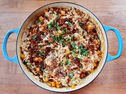 Get Baked Pancetta Butternut Squash Risotto Recipe From Food Network In 2020