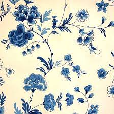 Our modern blue colored wallpaper collection represents the many shades and hues of blue, from aqua, opal, and cerulean, to periwinkle, denim, navy and midnight. Giftress Guide Blue Floral Vintage Wallpaper Aimee S Victorian Armoire Wallpapers Vintage Blue Floral Wallpaper Floral Wallpaper