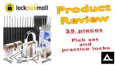 417 Product review of the 25 Pc practice lock and pick set from ...
