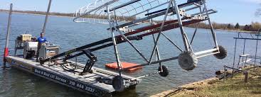 How does a boat lift work. Lepier Shoreline Outdoors Bemidji Mn Docks Lifts Water Sports