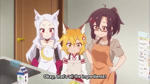 Cooking Time With Jasuko Senko And Shiro Jasuko