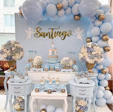 Maybe you would like to learn more about one of these? Stunning Pastel Matt Blue And Chrome Gold Diy Balloon Garland Kit Fantastic For Little Boys Baby Shower Balloons Decoracion Baby Shower Baby Bear Baby Shower
