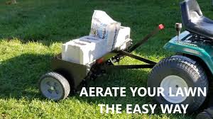 Plus they aerate the lawn allowing water, sunlight, and nutrients easy access to the Brinly 40 Inch Tow Behind Plug Aerator Youtube