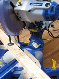 Secures to the saw table for safe operation. Kobalt 10 Sliding Compound Miter Saw Review