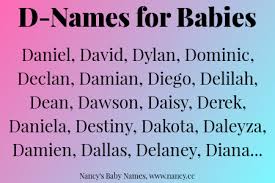 D Names For Babies Baby Names D Boy Names D Names For Girls
