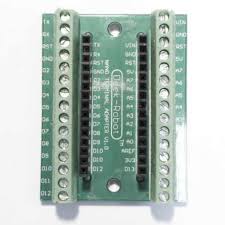 It offers the same connectivity and specs of the arduino uno board in a smaller form factor. Arduino Nano V3 0 Terminal Adapter I O Pcb Shield With Screw Terminals 1 99