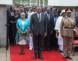 Uhuru kenyatta, in full uhuru muigai kenyatta, (born october 26, 1961, nairobi, kenya), kenyan businessman and politician who held several government posts before being elected president of kenya in 2013. President Uhuru Kenyatta Family Rwanda 24