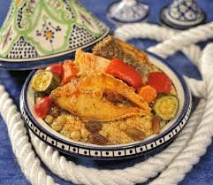 Couscous With Fish And Vegetables West Africa Cuisine Africaine Couscous Marocain Recette Cuisine