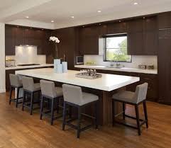 Some islands have a raised bar seating area that is 42″ high, or a lower table height. Get Inspired With These Ideas For Kitchen Seating Kitchen Design Partner
