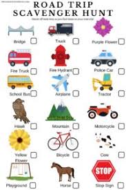 Scavenger hunt clues for adults. Road Trip Scavenger Hunt The House Of Hood Blog