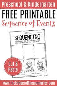 Free Printable Sequence Of Events Worksheets Sequencing Worksheets Kindergarten Sequencing Worksheets Kindergarten Worksheets Printable