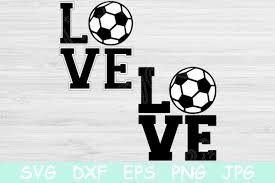 Download Love Soccer Ball Svg Soccer Svg Cricut Graphic By Tiffscraftycreations Creative Fabrica PSD Mockup Templates