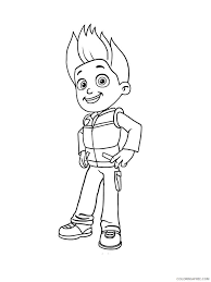 Printable paw patrol christmas gifts coloring page. Paw Patrol Coloring Pages Tv Film Ryder Paw Patrol 11 Printable 2020 05985 Coloring4free Coloring4free Com