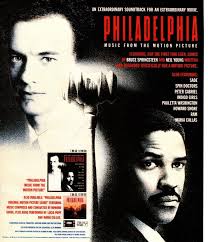 1994 PHILADELPHIA MOVIE SOUNDTRACK PRINT AD, SADE, BRUCE SPRINGSTEEN, PROMO  AD