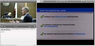 A new jersey judge struck a biglaw attorney&#x27;s closing argument for johnson &amp; Sixth Johnson Johnson Talc Powder Mesothelioma Trial Begins In California