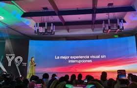 Çentiksiz ultra geniş ekranı çerçevesiz tasarımıyla öne çıkıyor. Huawei Lanza En Colombia El Y9 Prime 2019