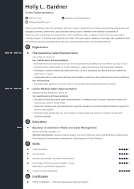 Based on recent job postings on ziprecruiter, the financial services sales representative job market in both chicago, il and the surrounding area is very active. Sales Resume Examples For A Sales Representative 25 Tips
