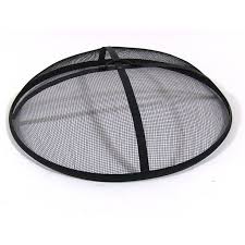 Sunnydaze Fire Pit Spark Screen Cover Outdoor Round Firepit Lid Protector 36 Inch Walmart Com Walmart Com