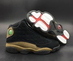 Air Jordan 13 Olive Black True Red Light Olive 414571 006 Air Jordans Jordan 13 Jordans