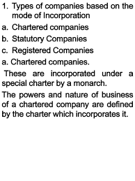 chapter 2 types of companies ppt download