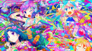 Colourful, colorful the motion picture, カラフル, colorful. Wallpaper Colorful Illustration Anime Girls Open Mouth Rokujouma No Shinryakusha Art Modern Art Psychedelic Art Child Art 1920x1080 Bloodman 201089 Hd Wallpapers Wallhere