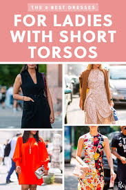 The 5 Best Dresses For Ladies With Short Torsos Purewow Body Type Dress Fashion Shoppable Advice S Dress For Short Women Short Torso Outfits Short Torso