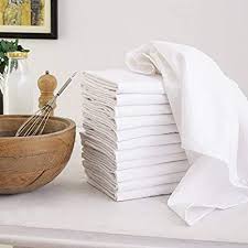 Free shipping on orders over $25 shipped by amazon. Amazon Com Dg Collections Flour Sack Dish Towels 100 Cotton Set Of 12 27x27 Inches Multi Purpose Vintage Kitchen Towels Very Soft Highly Absorbent Lint Free Pre Washed Tea Towels For Embroidery White Home Kitchen