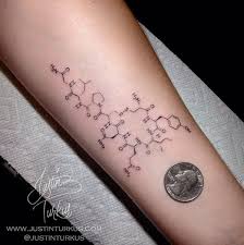 The People In This Gallery Decided To Place Their Notes From Chemistry Class On Their Arms Permanently Check Out Th Molecule Tattoo Dna Tattoo Science Tattoos