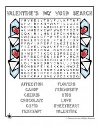 These valentine's day word search puzzles feature hidden valentine's day words to find and a picture to color. Valentine S Day Word Worksheets Woo Jr Kids Activities