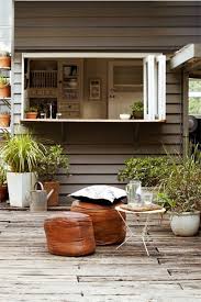 The next thing is to put some benches, bar stools or swivel chair below the window. 27 Trendy Outdoor Pass Through Window Ideas Digsdigs