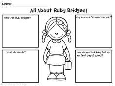  Ruby Bridges Mini Unit Ruby Bridges Mini Units Ruby Bridges Anchor Chart
