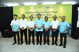 Yb tuan baru bian minister of works, malaysia. Lawatan Menteri Kerja Raya Yb Tuan Baru Bian Trc Synergy Berhad