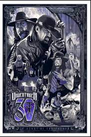 Roman reigns universal champion 18x24 poster. Artwork The Undertaker 30 Years Of The Phenom Credit Jonathan Bartlett Bartlettstudio Squaredcircle