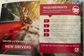 New Driver S How To Get A License Yokota Drivers Education Student Driver New Drivers