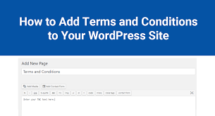 Website terms and conditions template sample text and free download expand the component below to view our standard terms and conditions template in its entirety, or click the button to download the sample in microsoft word and pdf file formats. How To Add Terms And Conditions To Your Wordpress Site Termsfeed