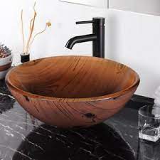 Choosing the right sink can accomplish the look you have been hoping to create in the bathroom. Wood Vessel Sink For Sale Ebay