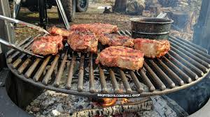A santa maria grill is an argentine grill without a brasero. Pork Rib Chops Bbq Pit Boys