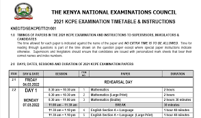 Education is key in fighting poverty, as underlined by the united nations educational, scientific and cultural … Kcpe 2021 Timetable And Instructions To Teachers Candidates And Supervisors Elimu Pedia