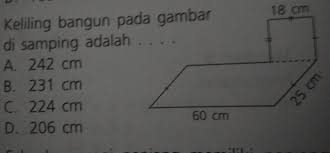 Maybe you would like to learn more about one of these? Keliling Bangun Pada Gambar Di Samping Adalah Kasihtaudonk Brainly Co Id
