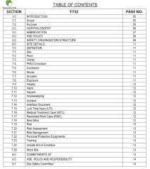 doc occupational health and safety plan hse plan download