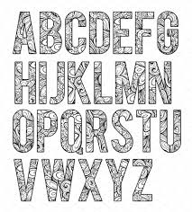 ✓ free for commercial use ✓ high quality images. Coloring Letters Of The Alphabet B2 Lettering Alphabet Doodle Art Letters Coloring Letters