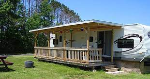 See more ideas about travel trailer, travel, trailer. Rv Deck Ideas Rv Patio Ideas Rv Decks Porch For Camper