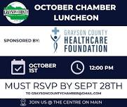October Chamber Member Luncheon
