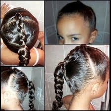 Hair Style 23 For Girls With Curly Hair I Call This The Soccer Braid Because It S So Great For Gym Days Tw Kids Hairstyles Kids Curly Hairstyles Hair Styles