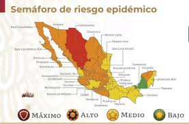 Últimas noticias, fotos, y videos de semáforo epidemiológico las encuentras en el comercio. Mapa Del Semaforo Epidemiologico En Mexico Del 9 Al 15 De Noviembre As Mexico